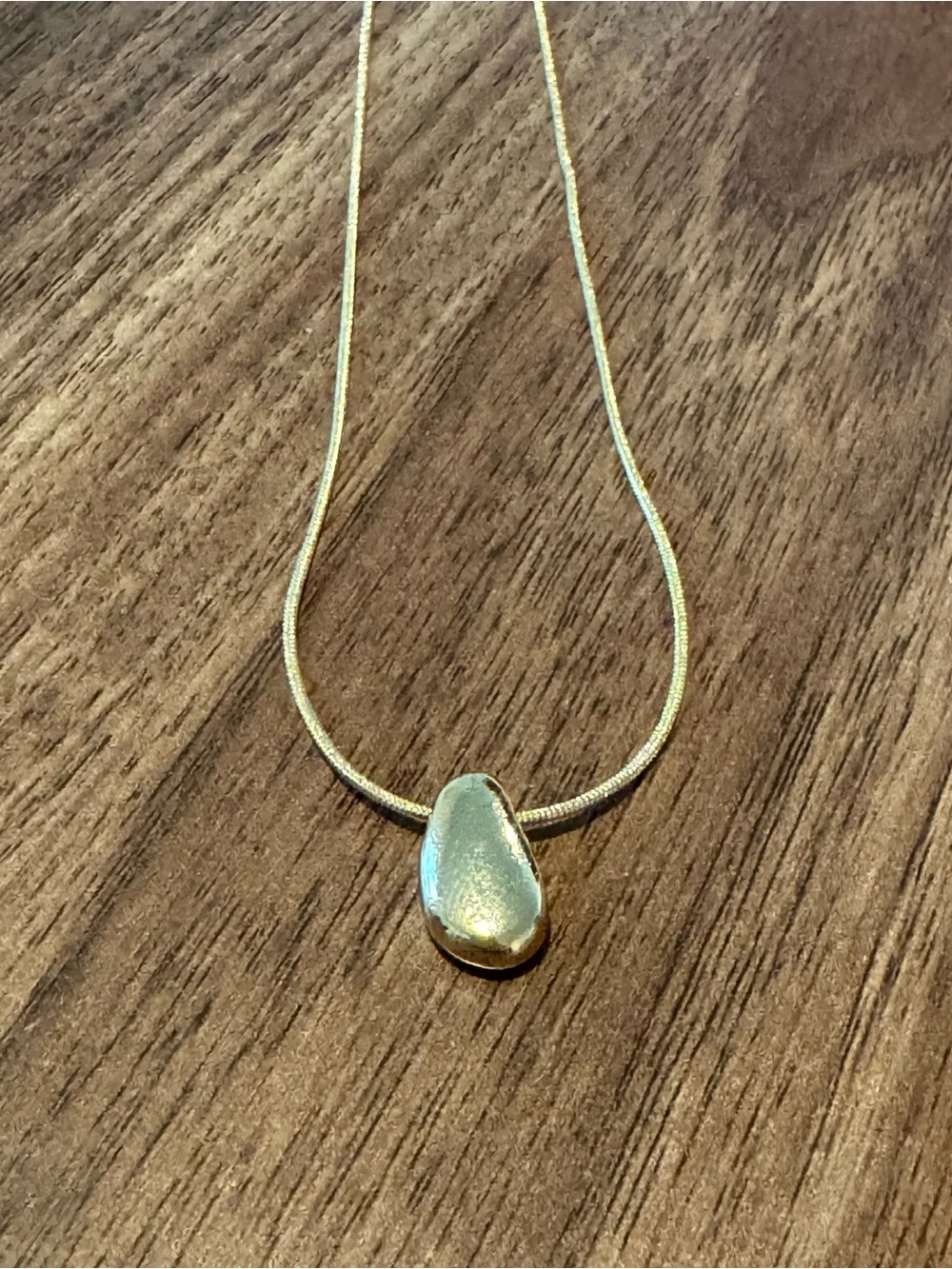 Target Gold Teardrop Pendant Necklace